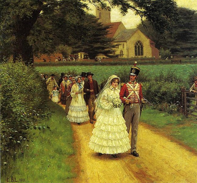 Wedding March by Edmund Blair-Leighton
